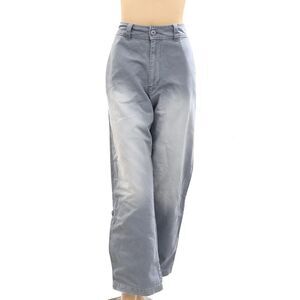Free People Cleo Washed Chino Pants Mid Rise Pocket Pull On Cotton XS-0 282142